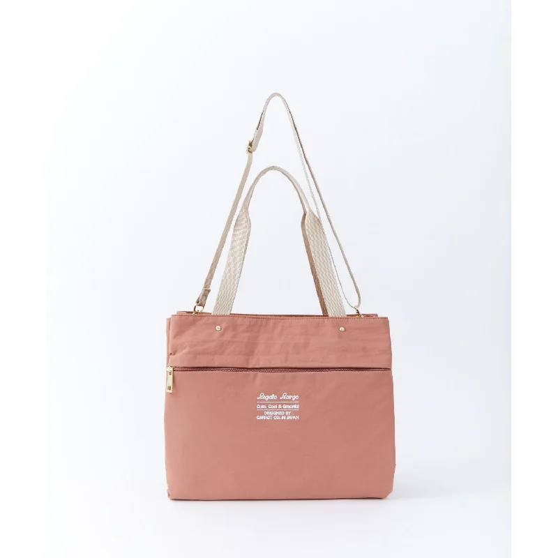 Tote Bag for fall-Legato Largo Washable Nylon 2Way Tote Bag