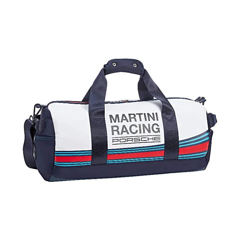 Duffel Bag for fast packing-Porsche Duffel Bag - Martini Racing