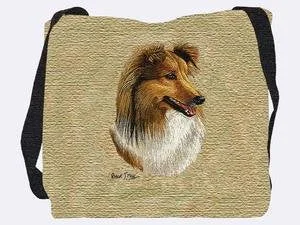 Tote Bag for shopping-Sheltie Ii Tote Bag - 17 X 17 Tote Bag