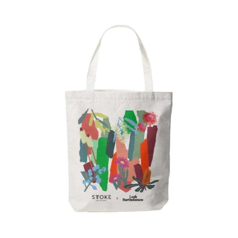 Tote Bag with polka dots-STTOKE Leah Canvas Tote Bag