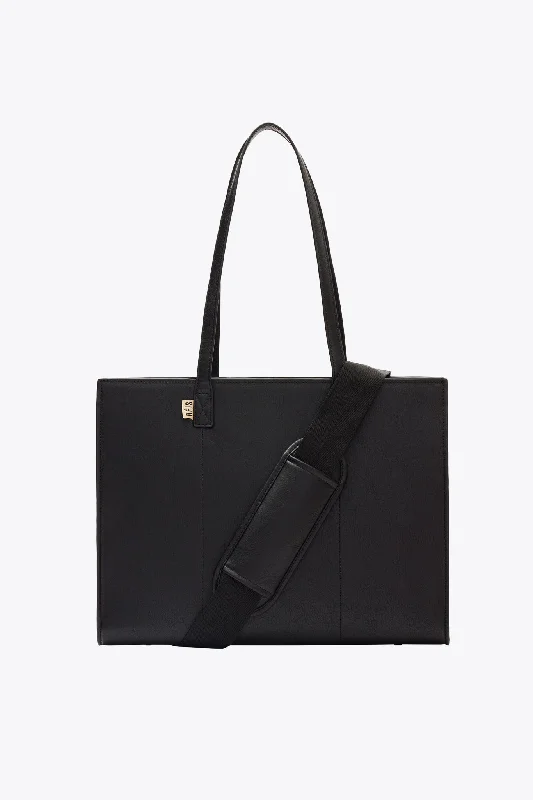 Tote Bag bright colors-The Work Tote in Black