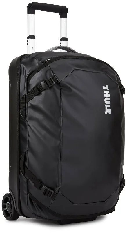 Duffel Bag for sunrise hikes-Thule Chasm 40L Carry On Wheeled Duffel Bag - Black