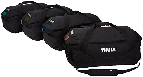 Duffel Bag with side mesh-Thule Gopack Duffel Set (4 Pack), Black