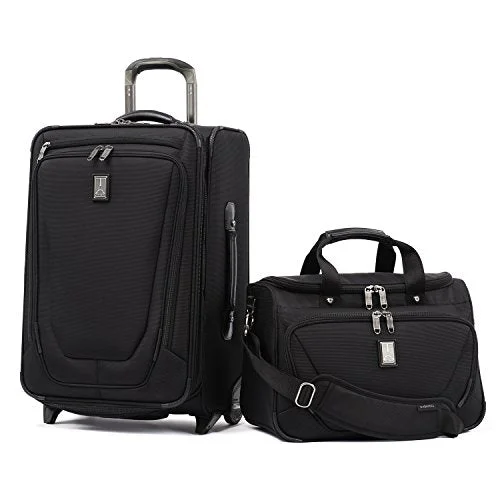 Tote Bag with sturdy straps-Travelpro Crew 11 2 Piece Set (22" Rollaboard And Deluxe Tote)