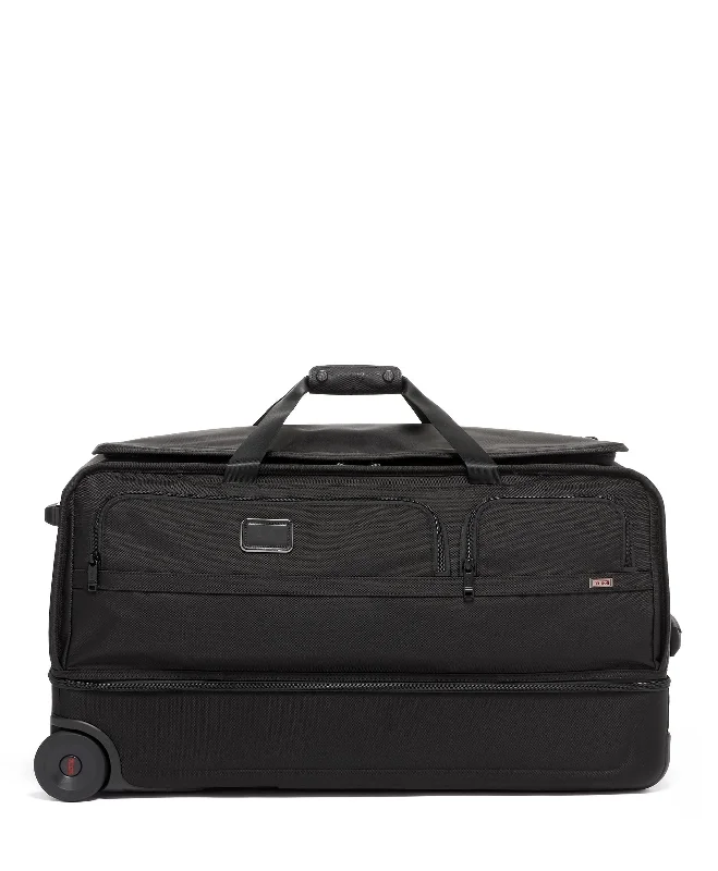 Duffel Bag with padded handles-Tumi Alpha Large Split 2 Wheeled Duffel