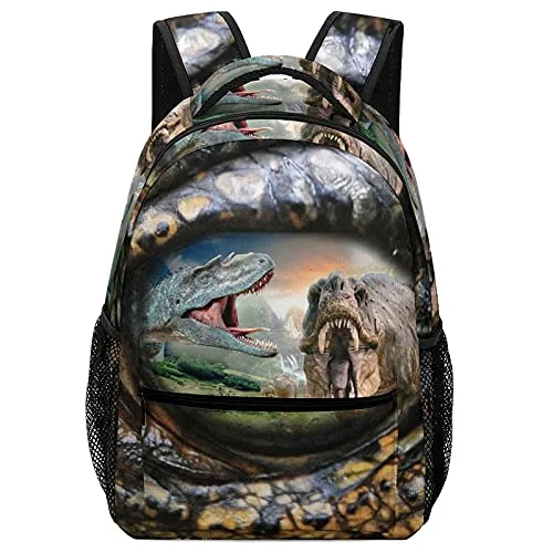 Tote Bag for events-WUMODDS Gators Eye Animal Eye Backpack Purse for Women Medium Size,Laptop Backpack for Men,Tote Bag for Women Work